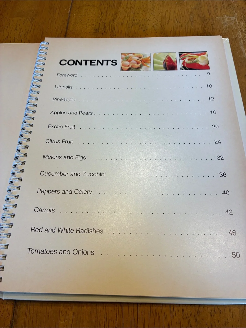 Vintage Garnishing Cookbook